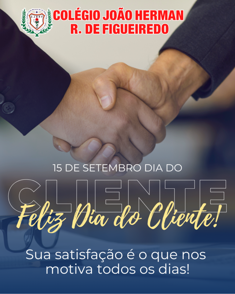 Leia mais sobre o artigo 15 DE SETEMBRO DIA DO CLIENTE